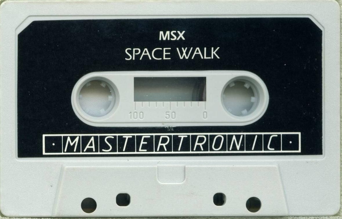Space Walk box art for MSX